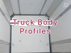 Profil aluminium untuk kotak truk pendingin