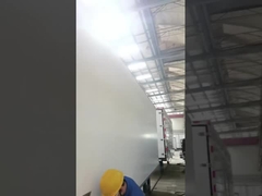 45 kaki GRP Sandwich Refrigerated Truck Trailer untuk pembekuan dan kargo segar