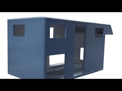 Overland Expedition Camping dengan 20ft Disesuaikan FRP Truck Camper Shell dan Windows